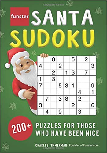 Funster Santa Sudoku: 200  puzzles for those who have been nice