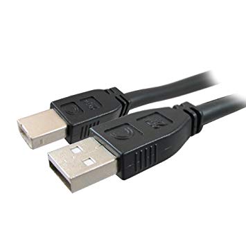 Comprehensive Cable 40' Pro AV/IT Active USB A Male to B Male (USB2-AB-40PROA)
