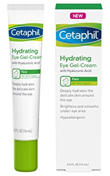 Cetaphil Hydrating Eye Gel-Cream With Hyaluronic Acid - Designed to Deeply Hydrate, Brighten & Smooth Under-Eye Area - For All Skin Types - Hypoallergenic. | ⭐️ Exclusive