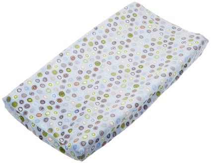 Summer Infant Ultra Plush Change Pad Cover, Blue Swirl