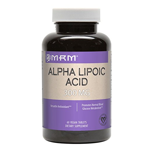 MRM Alpha Lipoic Acid Tablets, Sustained Release, 300 mg, 60-Count Bottle