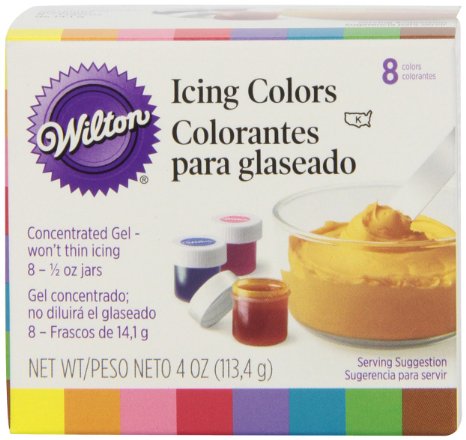 Wilton Set of 8 Icing Colors