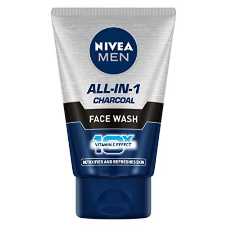 NIVEA MEN Face Wash, All In One, 10x Vitamin C, 50g