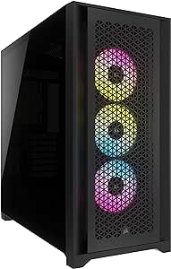 Corsair iCUE 5000D RGB Airflow TG BK ATX CC-9011242-WW