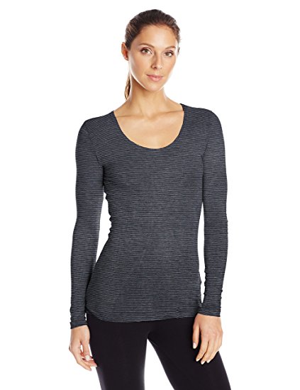 32 DEGREES 32Degrees Women's Heat Scoop Neck Thermal Top