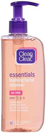Clean and Clear Essentials Foaming Facial Cleanser 8 fluid ounce
