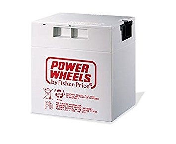 Fisher Price 00801-0638 Power Wheels Grey 12 Volt Rechargeable Battery Genuine