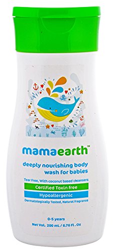 Mamaearth Deeply Nourishing Baby Wash : New borns, babies and kids (0-5 Years)
