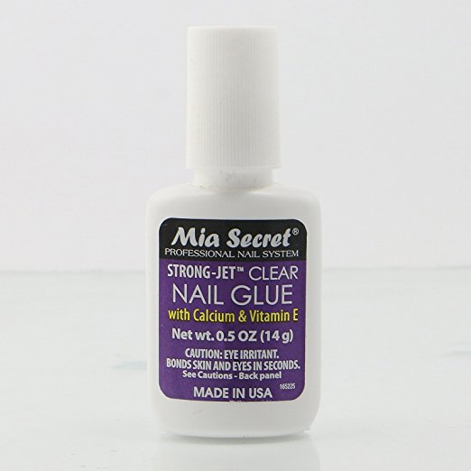 Mia Secret Nail Glue with Calcium & Vitamin E - Brush On #335