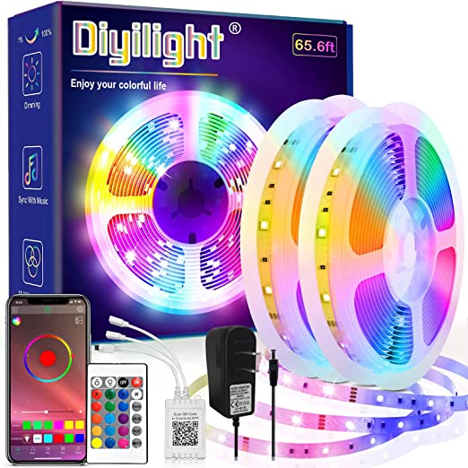 Fakespot | Diyilight 65 6ft Led Strip Lights 24... Fake Review