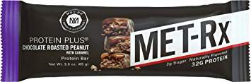 MET-Rx Protein Plus Chocolate Roasted Peanut, 85 gram, 9 count