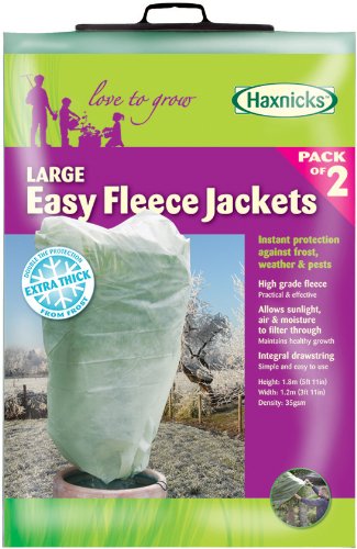 Haxnicks Fleece030101 Large Pack of 2 Easy Fleece Jacket, Transparent, 120x0.03x180 cm