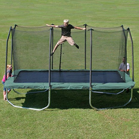 Summit 14' Rectangle Trampoline with Safety Enclosure