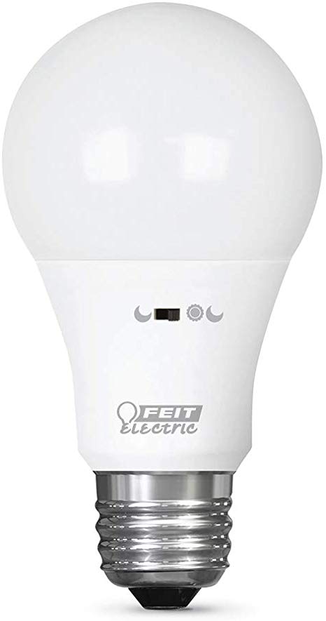 Feit Electric OM60/927CA/MM/LEDI 60-Watt Equivalent Motion Activated Sensor A19 LED Bulb, 2700K Soft White