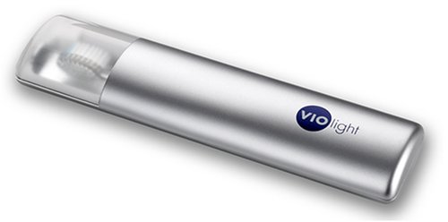 Violife VIO200B  Travel Ultraviolet Toothbrush Sanitizer VIO200B, Silver, 5.5 Ounce