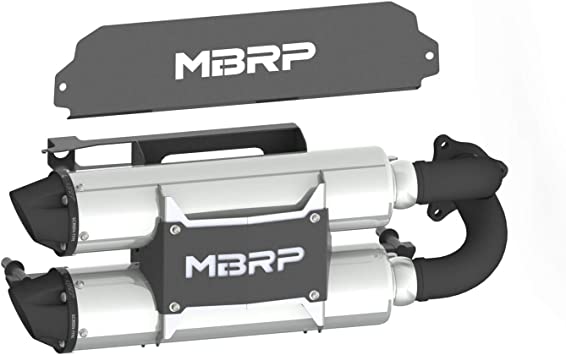MBRP Exhaust AT-9524PT Performance Series Dual Muffler Slip-On Performance Series Dual Muffler