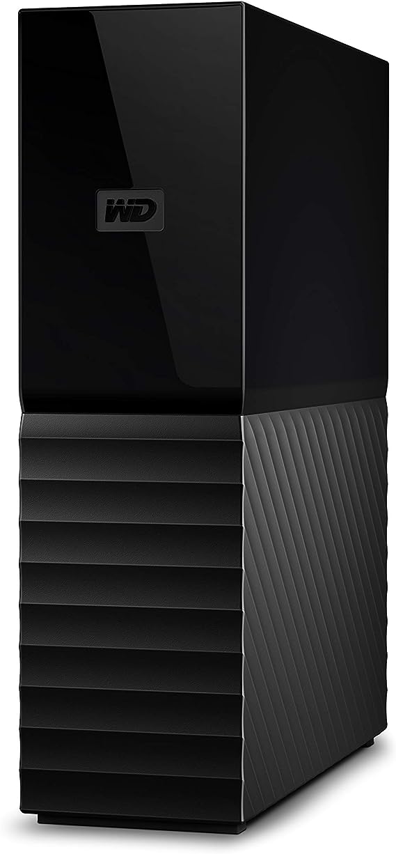 WD 18TB My Book Desktop External Hard Drive, USB 3.0, External HDD with Password Protection and Auto Backup Software - WDBBGB0180HBK-NESN