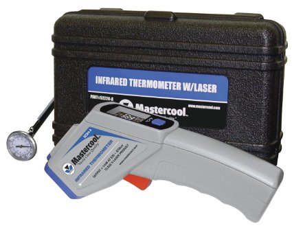 Mastercool 52224-A-SP Gray Infrared Thermometer with Laser