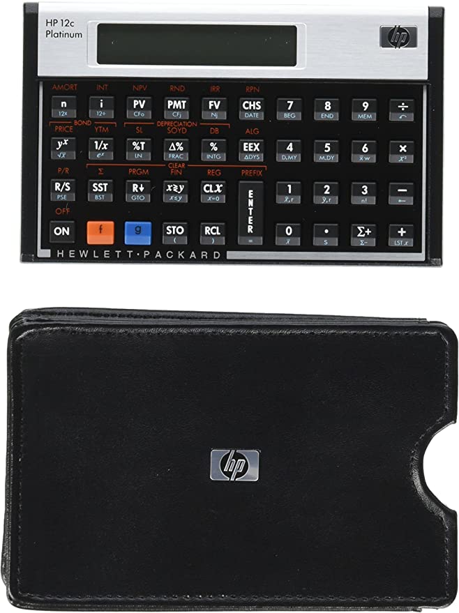 HP 12C Platinum Calculator