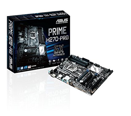 ASUS PRIME H270-PRO LGA1151 DDR4 DP HDMI DVI M.2 USB 3.1 H270 ATX Motherboard