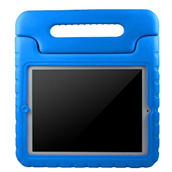 AVAWO Apple iPad 2 3 4 Kids Case - Light Weight Shock Proof Convertible Handle Stand Kids Friendly for iPad 2/3/4 Tablet - Blue