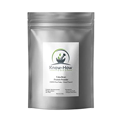 100% Pure Faba Bean Protein Powder (2.5 lb. Bulk)