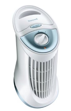 Honeywell QuietClean Compact Tower Air Purifier with Permanent Filter HFD-010