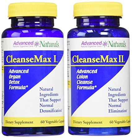 Advanced Naturals Cleansemax 2-Part Kit