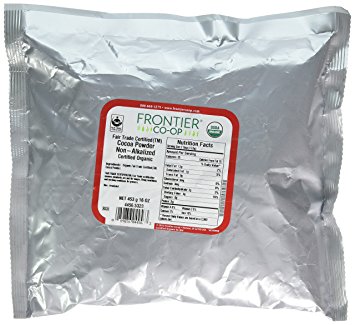 Frontier Co-op Organic Cocoa Powder, 1 Pound