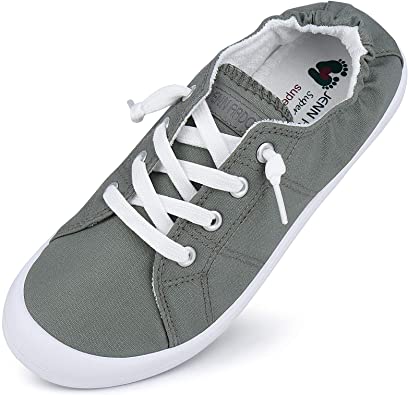 Canvas Sneakers for Women Low Tops Slip On Sneakers Casual Shoes Comfortable