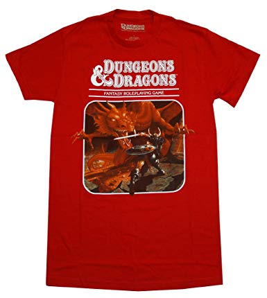 Dungeons & Dragons Fantasy Roleplaying Game Adult T-Shirt