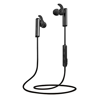 Bluetooth Headphones, Syllable Wireless Magnetic Earbuds Bluetooth Stereo In-Ear Earphones Sweatproof headphones Secure Fit for Sports with Built-in Mic - (Black)