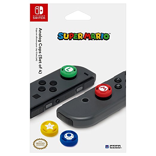 HORI Nintendo Switch Super Mario Analog Caps