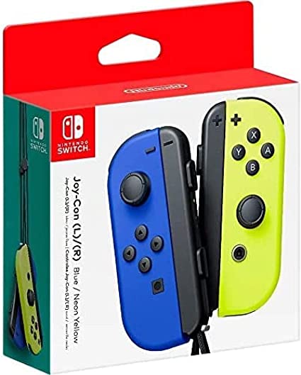 Nintendo Switch Joy-Con Controller Pair [Blue/Neon Yellow]