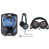 JVC HANC80 Noise-Cancelling Headphones - Black