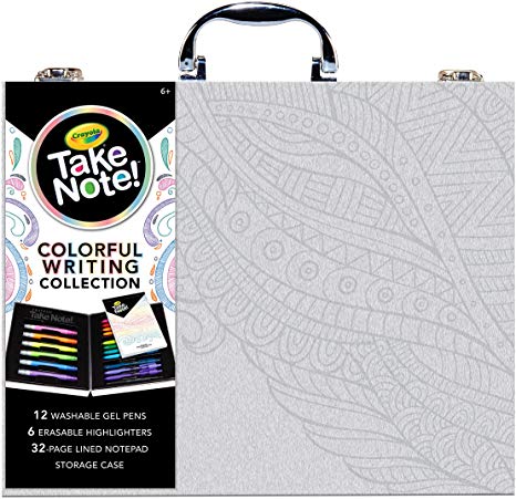 Crayola Take Note, Colorful Writing Art Case, Bullet Journal Supplies, Gift