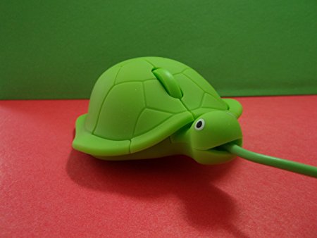 OOOUSE Turtle Optical Mouse Pc Laptop, Green