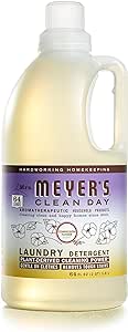 MRS. MEYER'S CLEAN DAY Liquid Laundry Detergent, Biodegradable Formula Infused with Essential Oils, Compassion Flower, 64 oz (64 Loads)