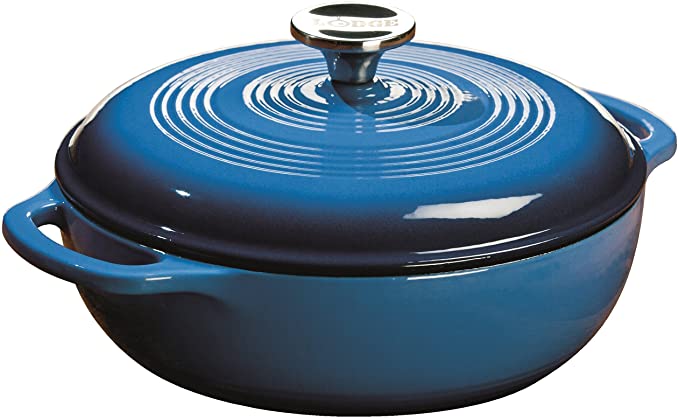 Lodge EC3D33 Color 3-Quart Dutch Oven (Caribbean Blue)