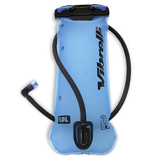 Vibrelli Hydration Bladder 2L - Anti-Microbial Technology & High-Flow Bite Valve. Hydration Bladder, Water Bladder or Water Reservoir