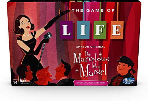 Hasbro Gaming The Game of Life: The Marvelous Mrs. Maisel Edition Board Game; Inspired by The Amazon Original Prime Video Series (Amazon Exclusive)