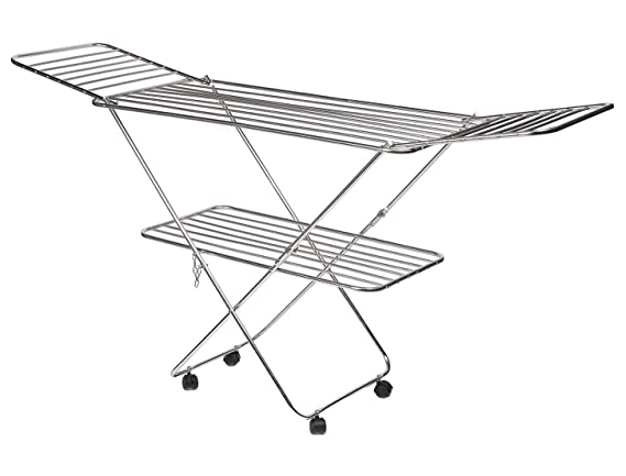 SYNERGY - Super Heavy Duty - Extra Large Stainless Steel Foldable Cloth Dryer/Clothes Drying Stand (SY-CS1.2)