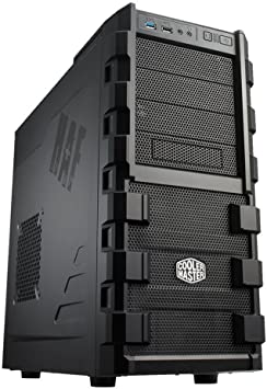 Cooler Master HAF 912 - Mid Tower Computer Case with High Airflow, Supporting up to Six 120mm Fans and USB 3.0