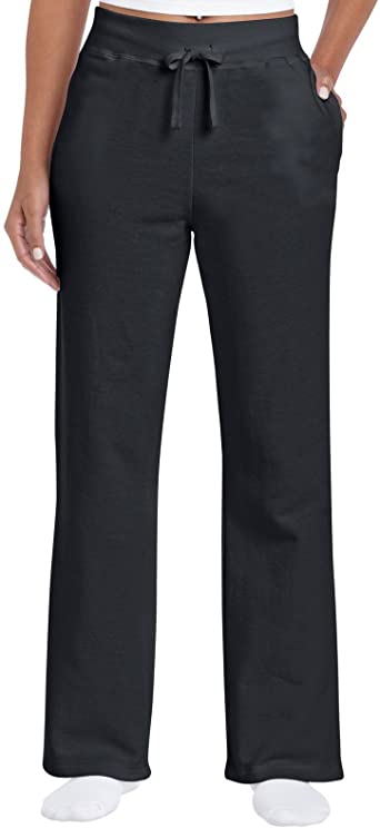 Gildan Womens Open Bottom Sweatpants