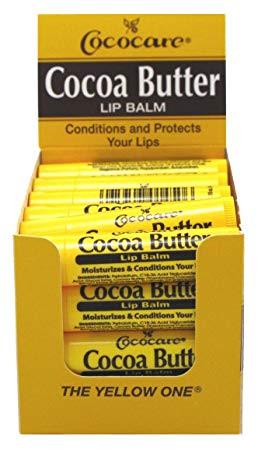 Cococare Cocoa Butter Lip Balm 0.15oz (24 Pieces)