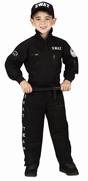 Swat Costume With Cap