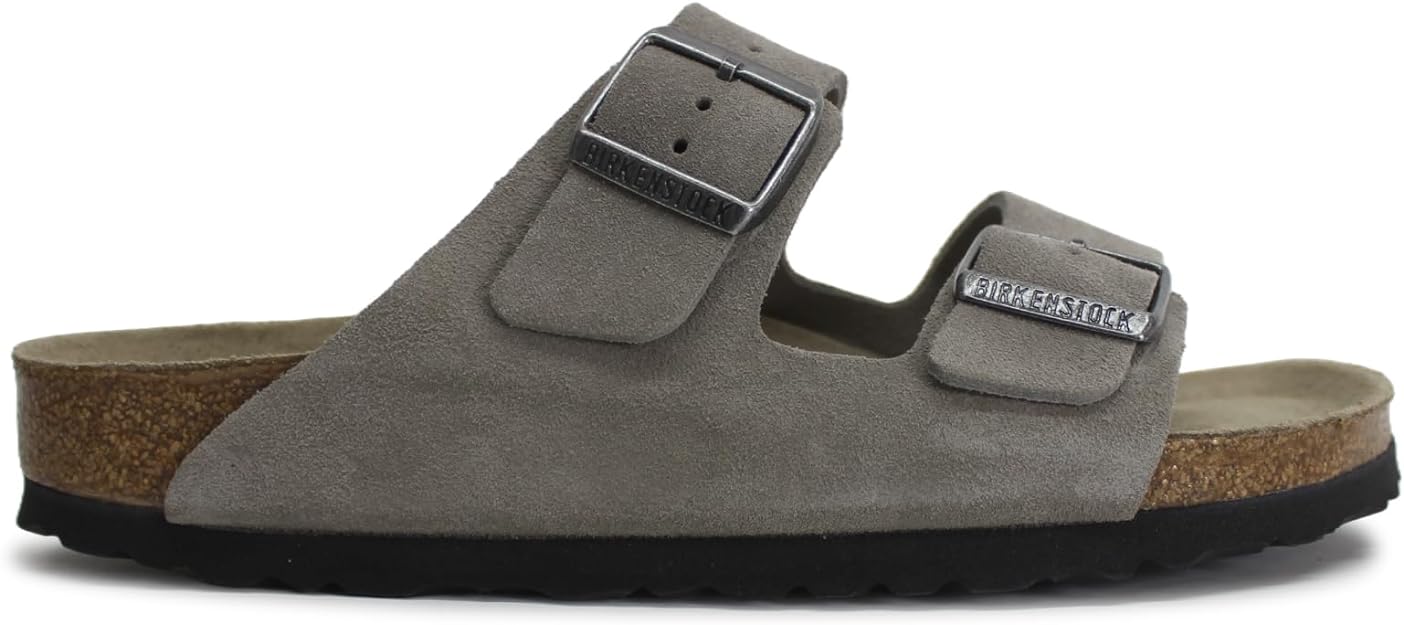 Birkenstock Men's Amalfi Leather Soft Footbed Arizona Sandals