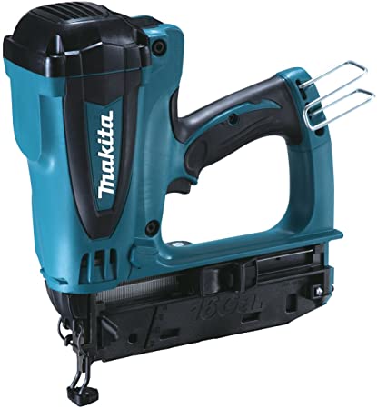 Makita GF600SE 7.2V Li-Ion Second Fix Gas Nailer Complete with 2 x 7.2V Batteries and Charger Supplied in A Carry Case