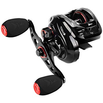 KastKing Royale Legend II Baitcasting Reel, New Compact Design Fishing Reel, Cross-Fire 8 Magnet Braking System, Available in 5.4:1 and 7.2:1 Gear Ratios