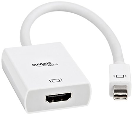 AmazonBasics Mini DisplayPort to HDMI Adapter